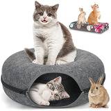 Homagico Peekaboo - Cama Tipo Túnel Para Gatos, Cueva Para G