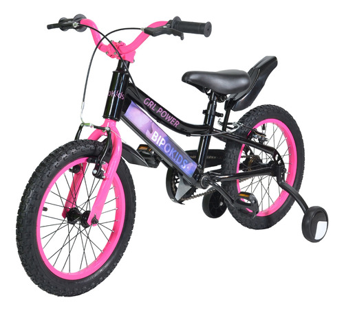 Bicicleta Liviana Rodado 16 Frenos V-brake Rueditas Bipokids