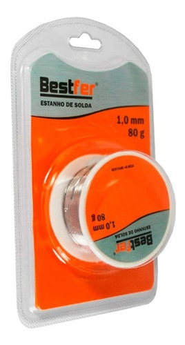 Estanho De Solda 1,00mm 80g Bestfer