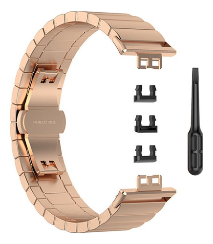 Correa De Acero Inoxidable For Huawei Watch Fit