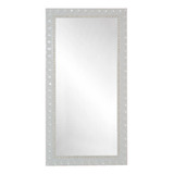 Espelho Luxo Branco C/dourado 50x100 Decorativo Para Corpo 