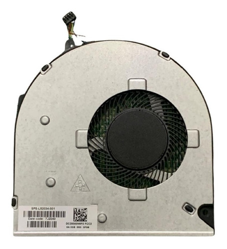 Disipador Ventilador Cooler Para Hp 15-gw000 15-gw Original