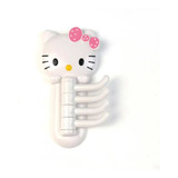 Perchero Con 4 Ganchos Kawaii De Pared Hello Kitty 