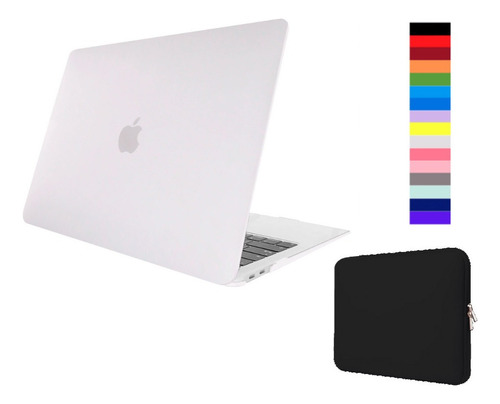 Kit Case Para Macbook New Air 13.6 A2681 M2 + Capa Neoprene