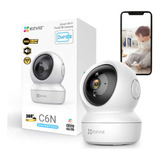 Cámara De Seguridad Ezviz Wifi Robótica Hikvision 360 Color Blanco