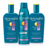 Dermaglós Solar Combo Protección Completa Para Adultos