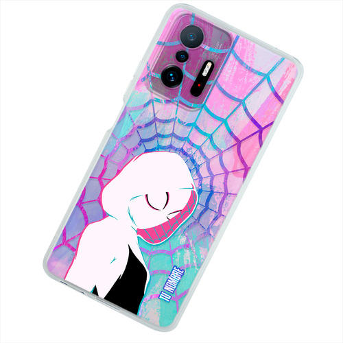 Funda Para Xiaomi Spiderman Spiderwen Personalizada Nombre