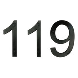Números 3d Para Oficinas, Mxgnb-119, Número 119, 17.7cm Altu