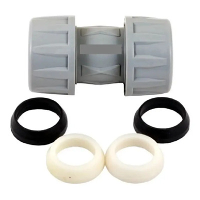 5 Acoples De Compresión O Cople De Reparación Pvc 3\u002F4'' | MercadoLibre