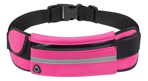 Pochete Fitness Corrida Bike Porta Celular Cor Rosa