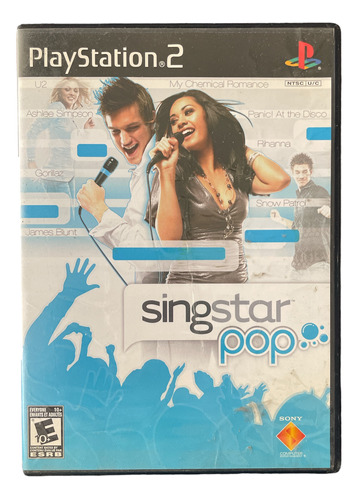 Singstar Pop Playstation 2 Físico Original Excelente Estado