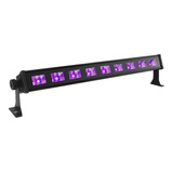 Barra Led Luz Uv Negra 43cm 9x3w Ultravioleta Fluor