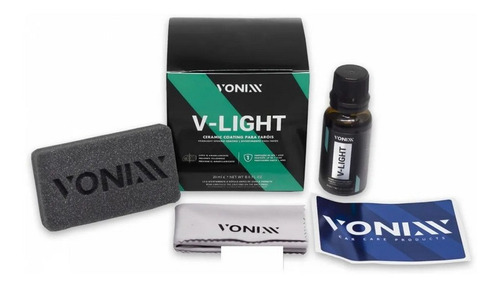 Vitrificador Para Faróis V-light 20ml Vonixx Revestimento Rg