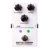 Pedal De Efecto Ampeg Opto Comp  Blanco