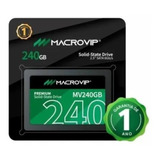 Disco Sólido Ssd Macrovip 240gb 2.5 Sata 3 450mb/s Mv240gb Cor Preto