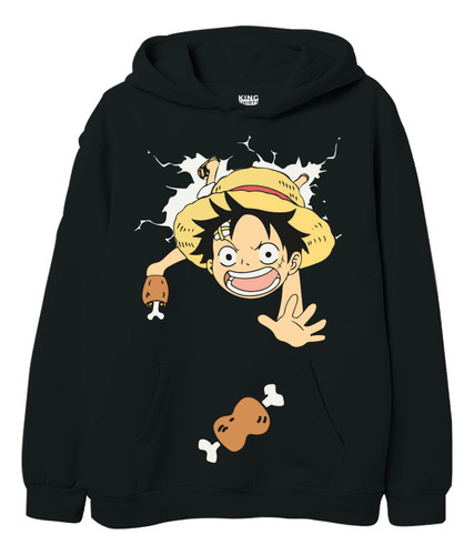 Sudadera Monkey D Luffy Comida Mugiwara One Piece