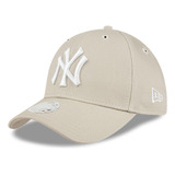 Gorra New Era New York Yankees 940 Ajustable Mujer-beige