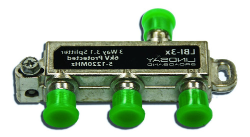 Splitter,derivador 3 Salidas 1220mhz