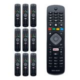 Kit 10 Controle Remoto Compatível Tv Philips Smart 43pfg510