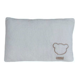 Almohada De Bebe Microfibra Suave Calida Chiquimundo Blanco