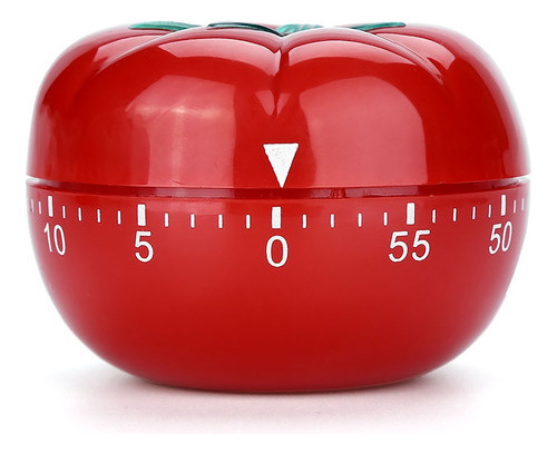 Temporizador De Cocción Mecánico En Forma De Tomate 60 Minut