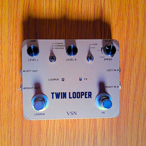 Pedal Vsn Twin Looper (fantástico) Looper