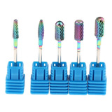 5 Unids / Set Carburo Nail Bits Drill Binding Heads For Ele