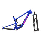 Cuadro Santa Cruz Tallboy 5 Carbono Blue Mtb Fox34 - Celero