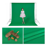 Tela De Llave Croma Verde 3m X 1.0m-studio Grabado