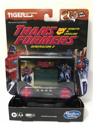 Videojuego Lcd Portátil Transformers