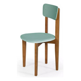 Kit 2un Cadeira Para Mesa Jantar Sala Estar Moderna Madeira