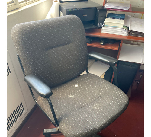 Sillón De Escritorio Oficina Con Ruedas Y Apoya Brazos