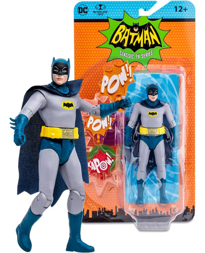 Figura Batman 66 Tv Class Series Adam West Dc Mcfarlane Toys