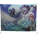 Bandera Legue Of Legends 100x150cm Campeon Setup Gamer