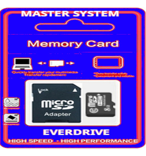 Cartao Sd Para Everdrive Master System