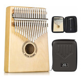 Bigfish Kalimba Pulgar Piano 17 Teclas Tablero De Madera