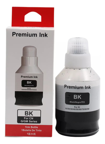 Tinta Negra Para Canon G2160 3160 G3170 G4170 G2170 Generica