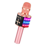 Micrófono De Karaoke Inalámbrico Bluetooth Bonaok, Altavoz D