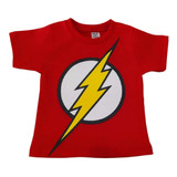 Camiseta Infantil Flash