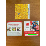 Manual + Folhetos New Super Mario Bros 2 Nintendo 3ds