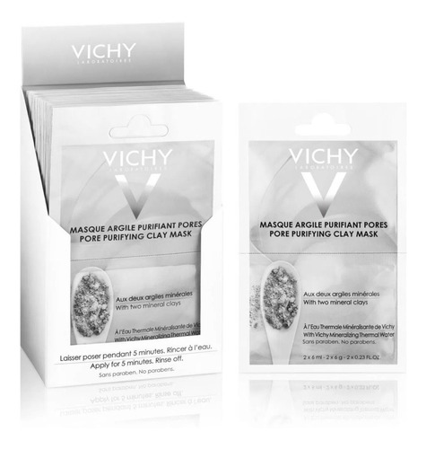 Vichy Masque Argile Purifiant Pores Sachet 12ml