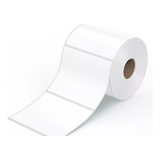 1 Rollo Papel Termico Impresora 6cm X 6cm Etiqueta Adhesivo