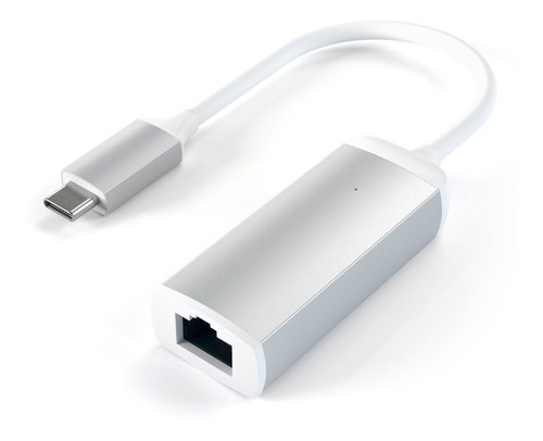 Adaptador Usb-c Para Gigabit Ethernet - Satechi/macbook/apple/fatura Oficial Satechi//prateada