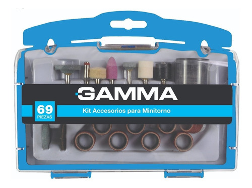 Set Kit Accesorio Mini Torno 69 Piezas Gamma G19504ac Dreme