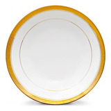 Plato Sopa De Porcelana Crestwood Gold 23 Cm Noritake