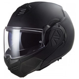 Capacete Ls2 Ff906 Advant Noir Robocop Articulado 180 Graus