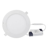 Foco Redondo Panel Led 18w Embutido Luz Fría