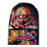 Mochila Naruto Anime Urbana Cómic Con Bolsillo Demon Slayer