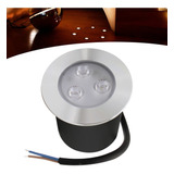 Balizador Spot Led Embutir Chao Piso Jardim 3w Ip65 Quente