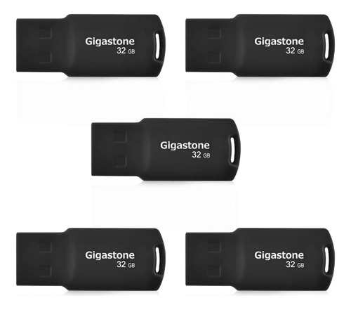 Unidad Flash Usb 2.0 Gigastone De 32 Gb, Paquete De 5, Memor